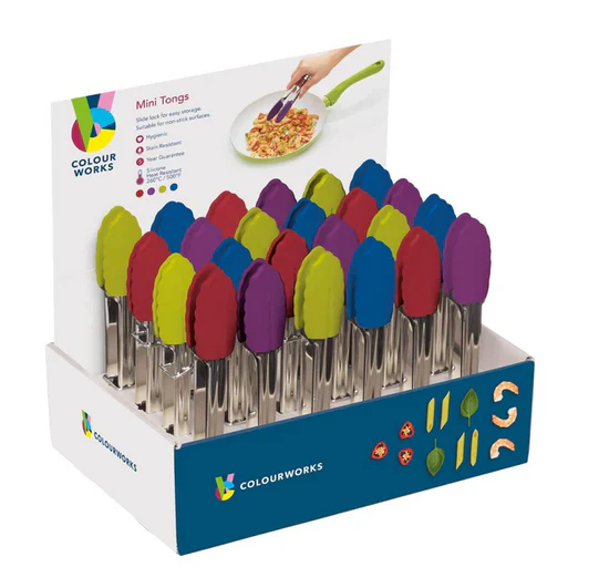 Colour Works Mini Tongs 18cm