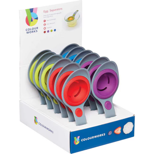 Coloured Egg Separators