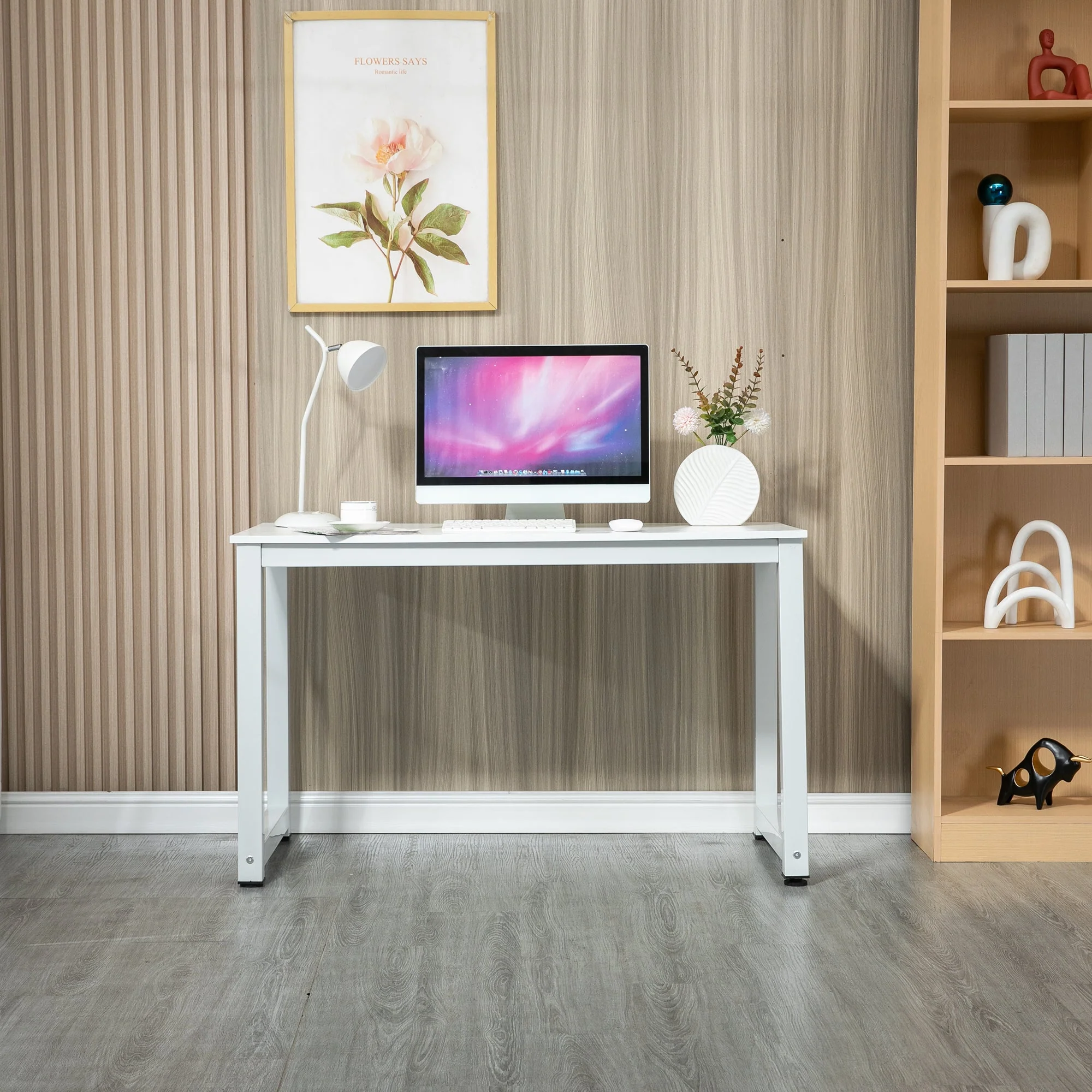 Computer Desk - White - Image 3