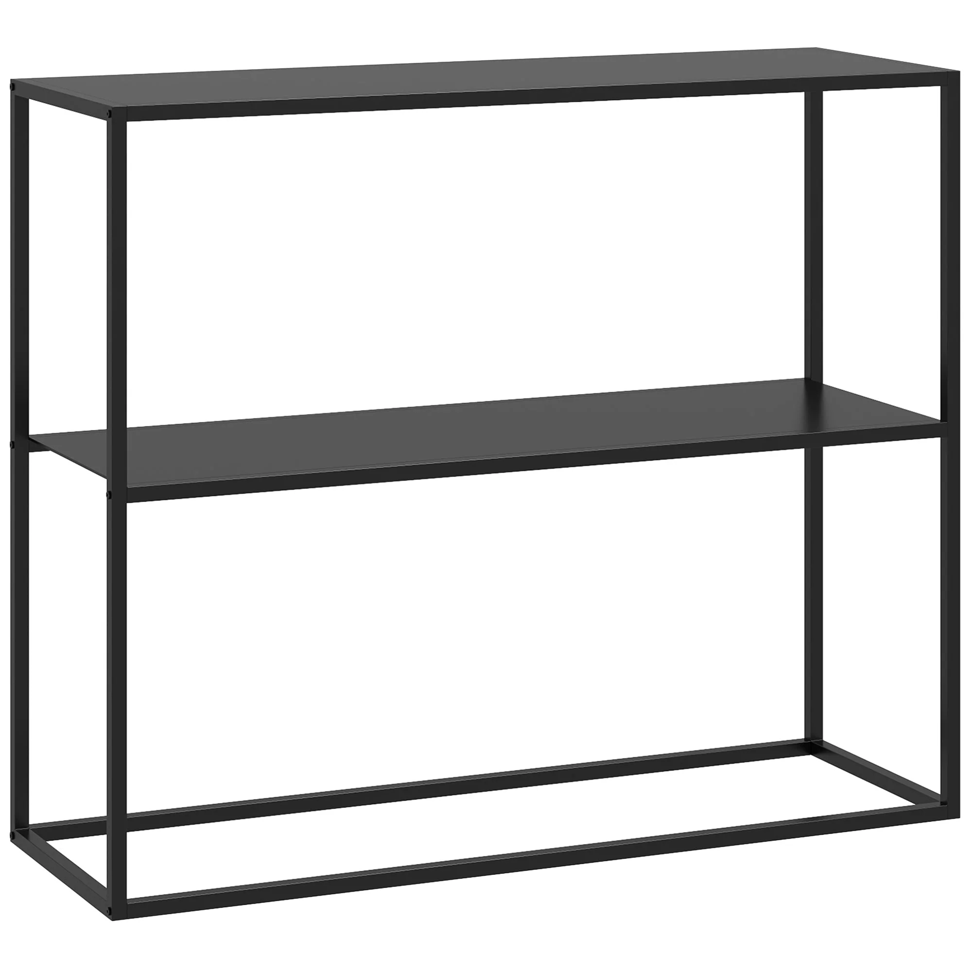 Console Table, 2 Levels, Anti-Tip Device, Steel - Image 2