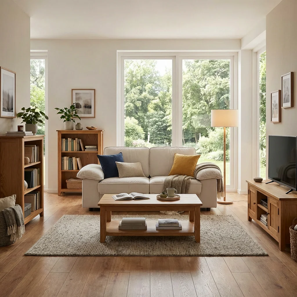 Contemporary Sofa with Under-Seat Storage - Space-Saving - Image 6