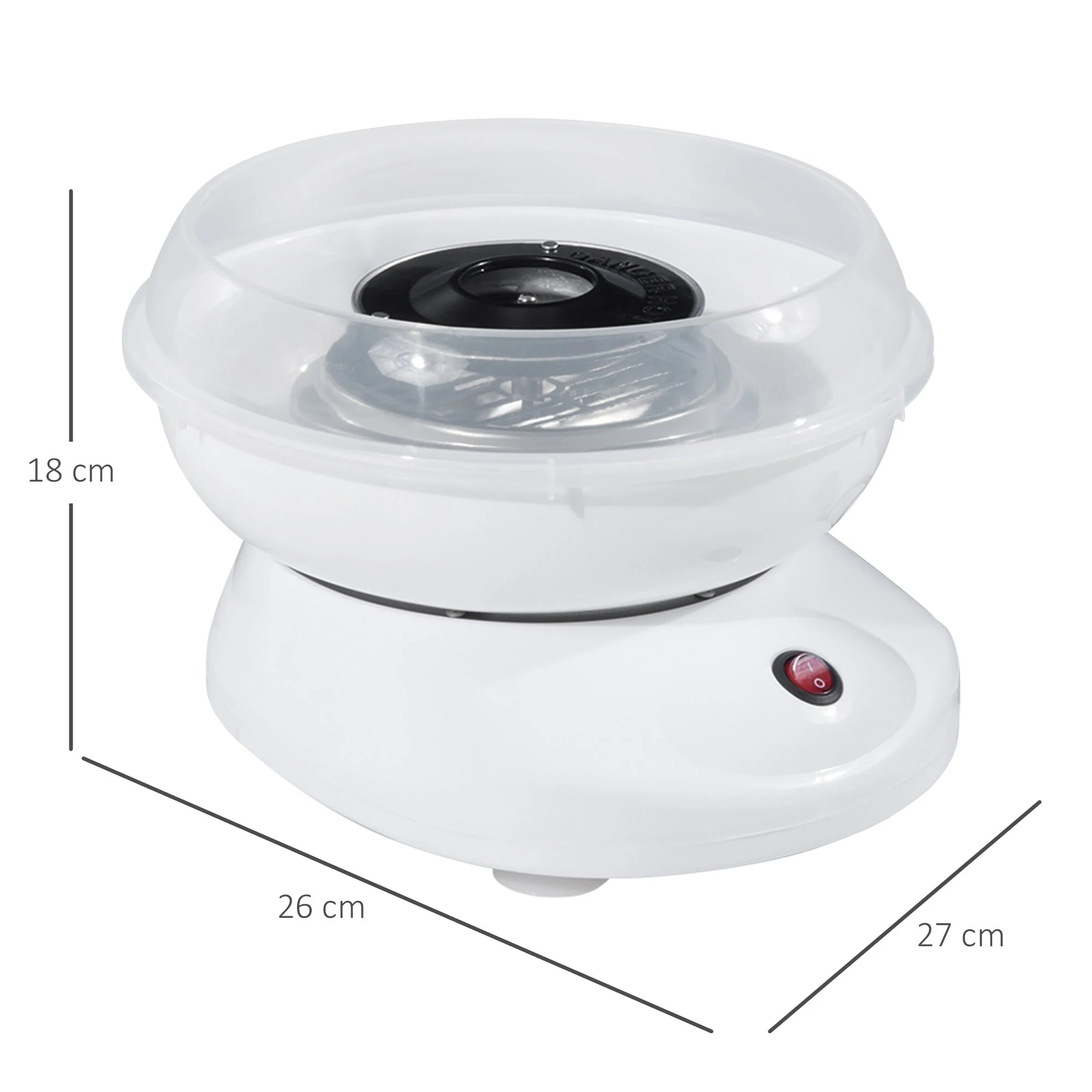 Cotton Candy Machine for Parties, Easy Use, White - Image 3