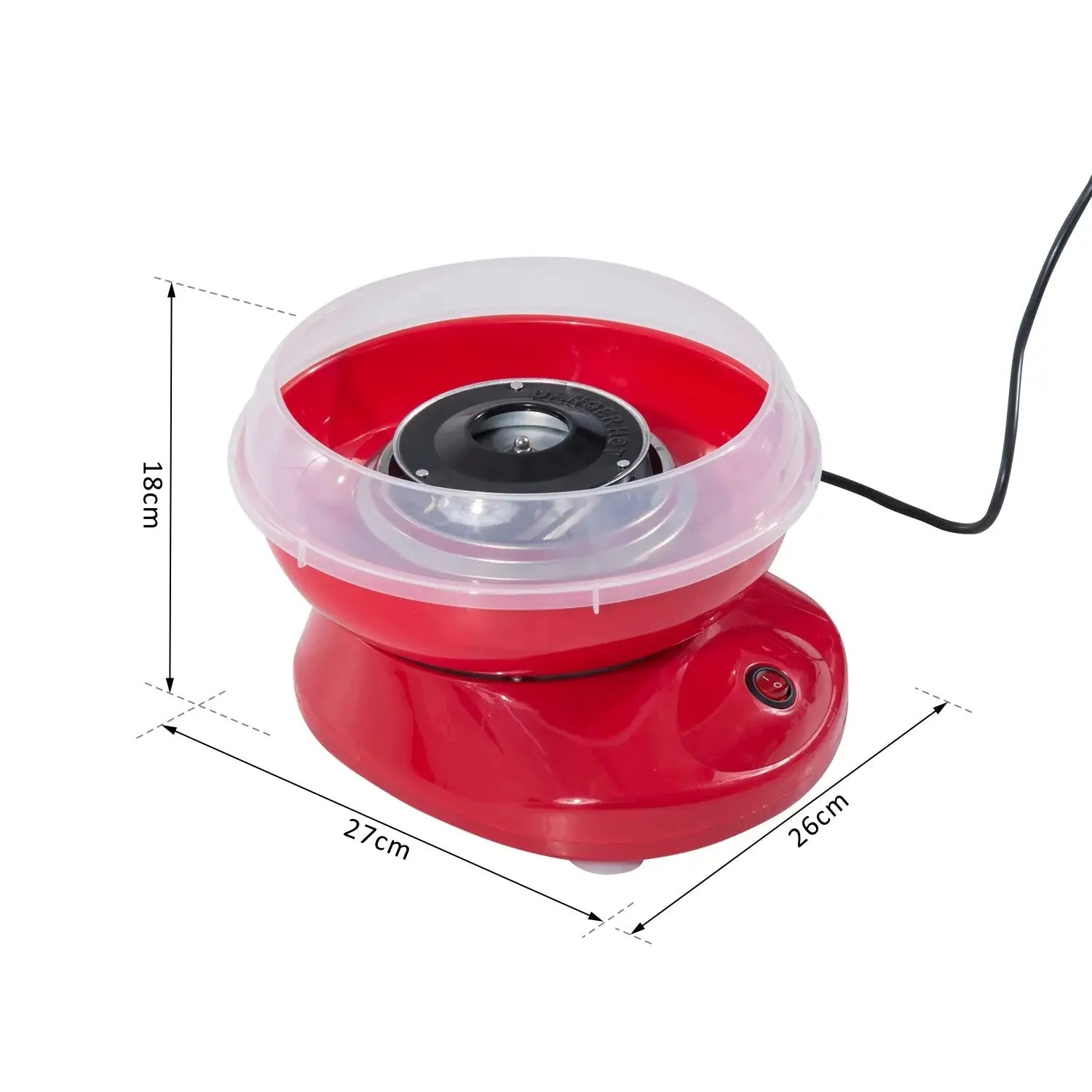 Cotton Candy Machine for Parties, Red - Image 3