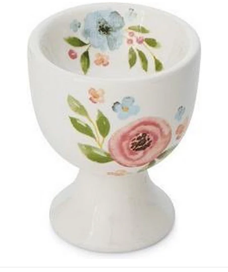 Country Floral Egg Cup