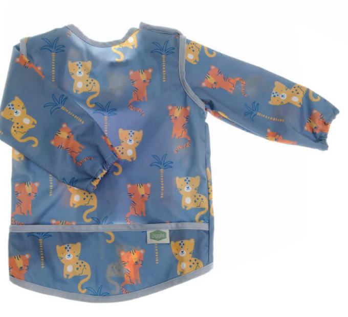 Coverall Feeding Bib - Tigers & Leopards
