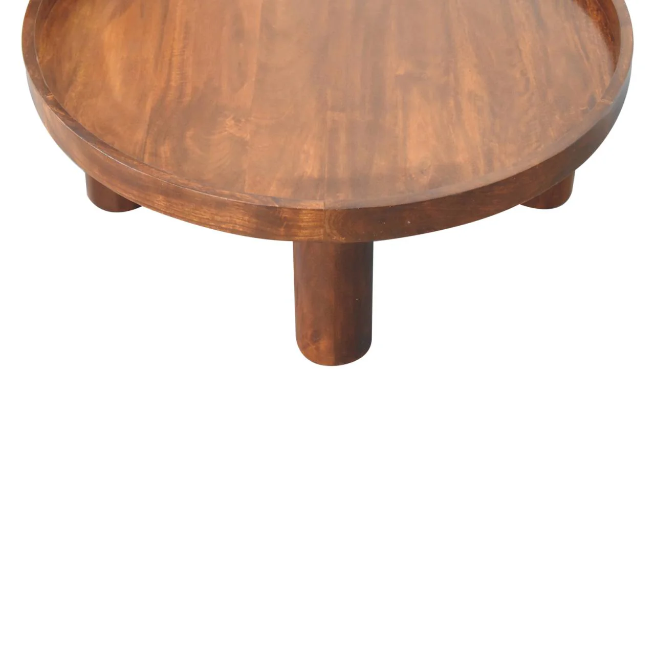 Crescent Coffee Table Solid Mango Wood - Image 7