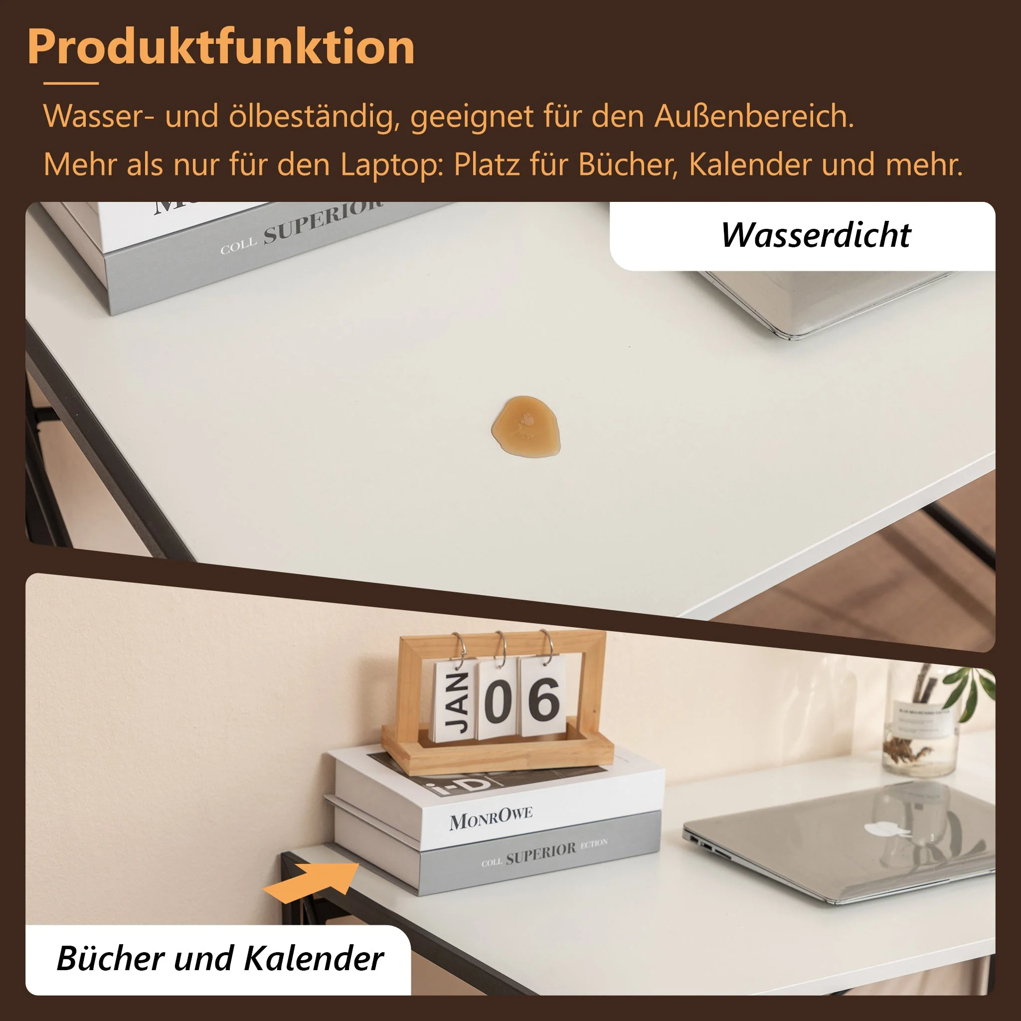 Desk - White - Image 8