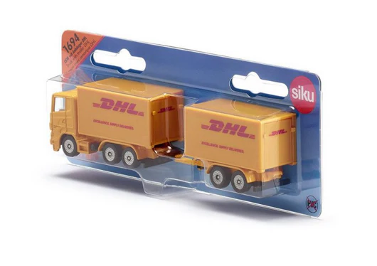 DHL Truck w/Trailer