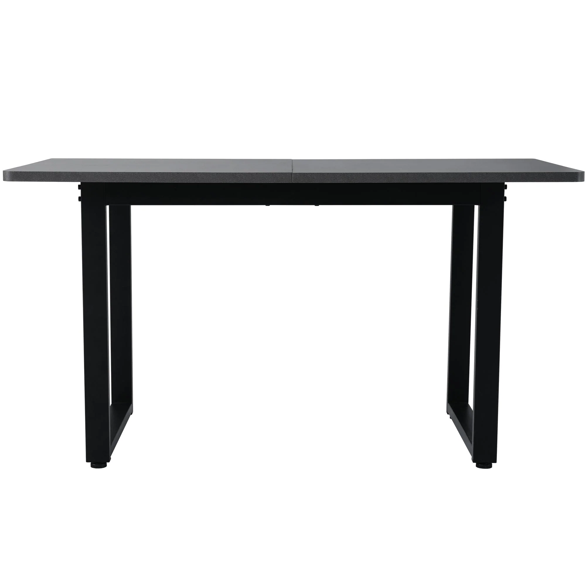 Dining Table Industrial Style Rectangular Iron - Grey - Image 10