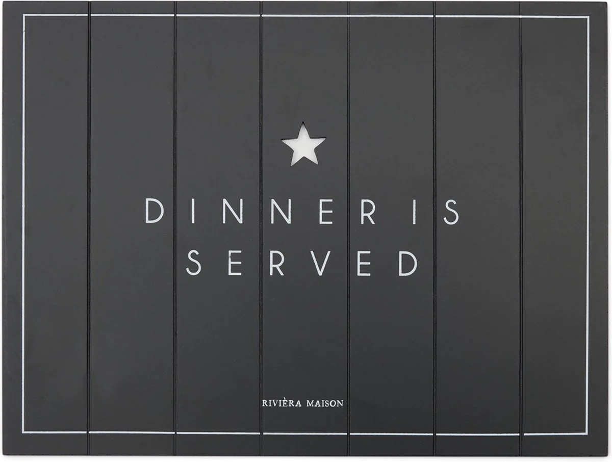 Dinner Is Served Placemat
