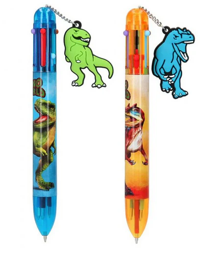 Dino World Ball Pen 6 Colours