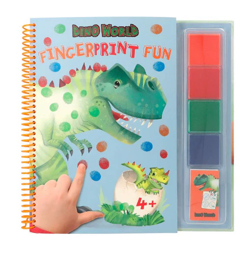 Dino World Fingerprint Fun