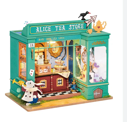 DIY Model Kit - Alices Tea Shop