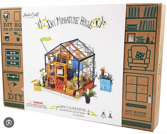 DIY Model Kit - Cathys Flower House