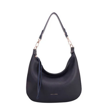 DJ Large Scoop Shoulder Bag - Navy