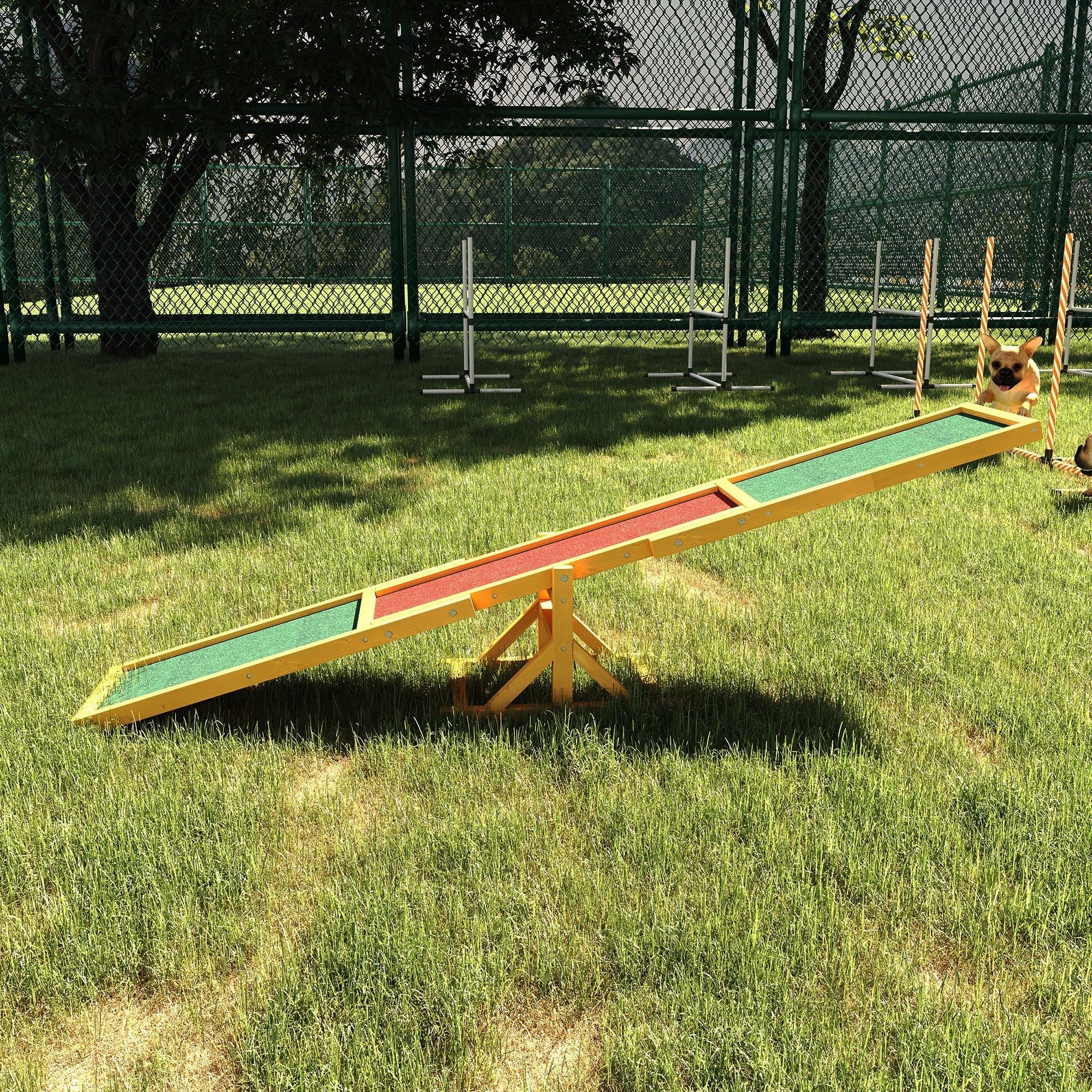 Dog Agility Seesaw, Puppy Toy for Dog Sports and Training, Pinewood - Image 7
