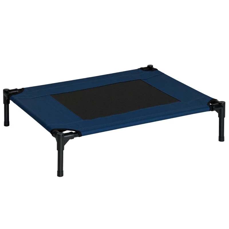 Dog Bed Outdoor Elevated, Steel Oxford Fabric Blue - Image 2