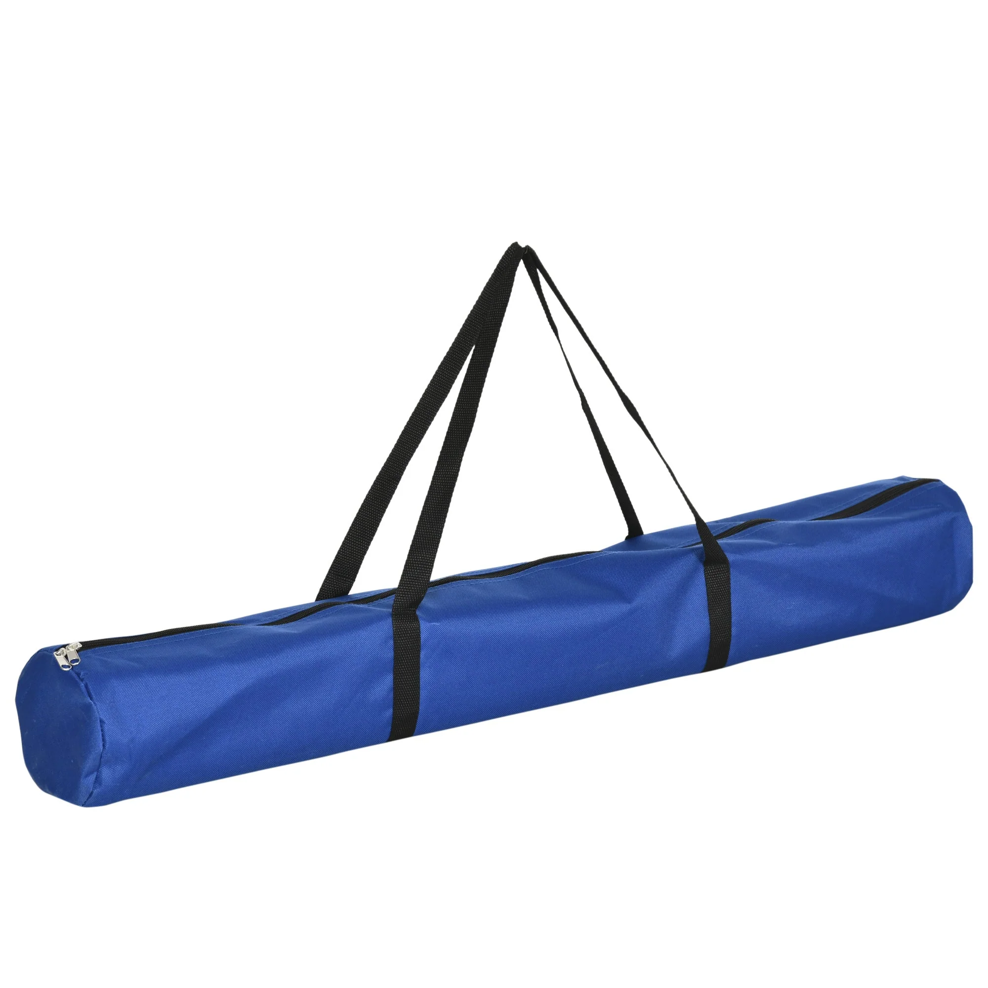 Dog Slalom Poles Agility Training Set with 600D Bag, Polyester White Blue - Image 7