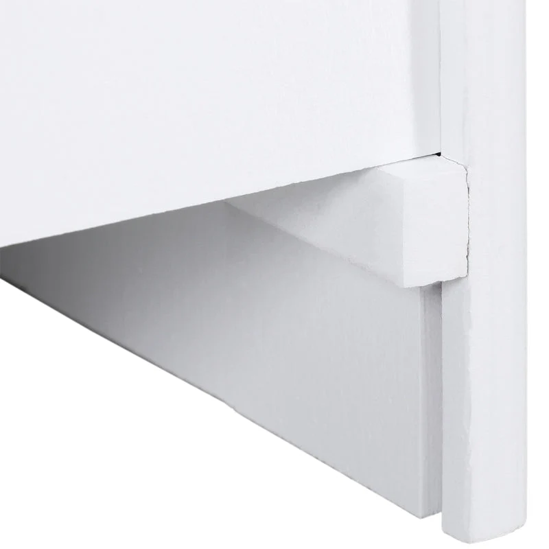 Dog Stairs, 3 Steps Pet Entry Aid with Storage, Fir Wood White - Image 8