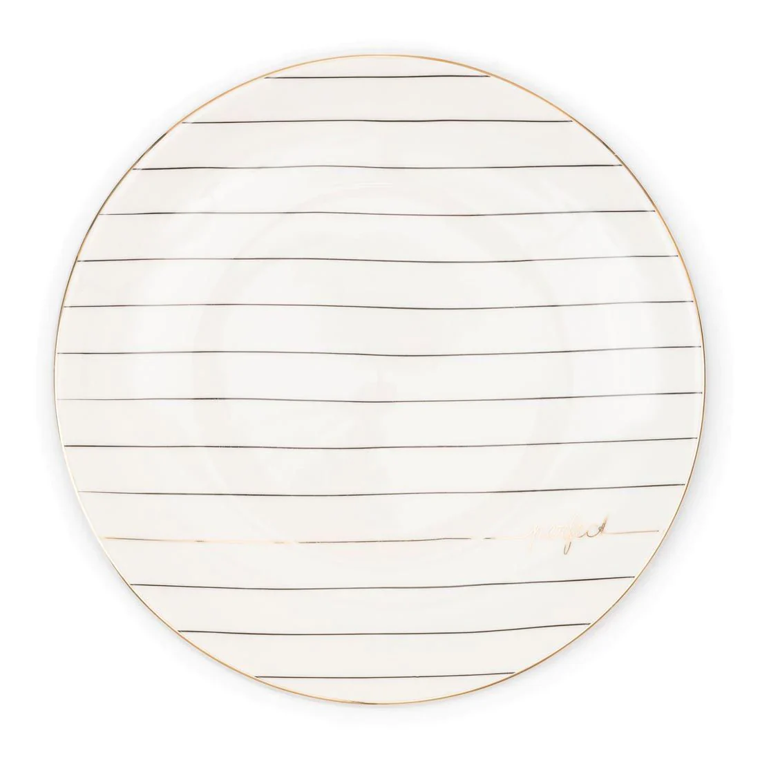 Dots & Stripes Perfect Dinner Plate
