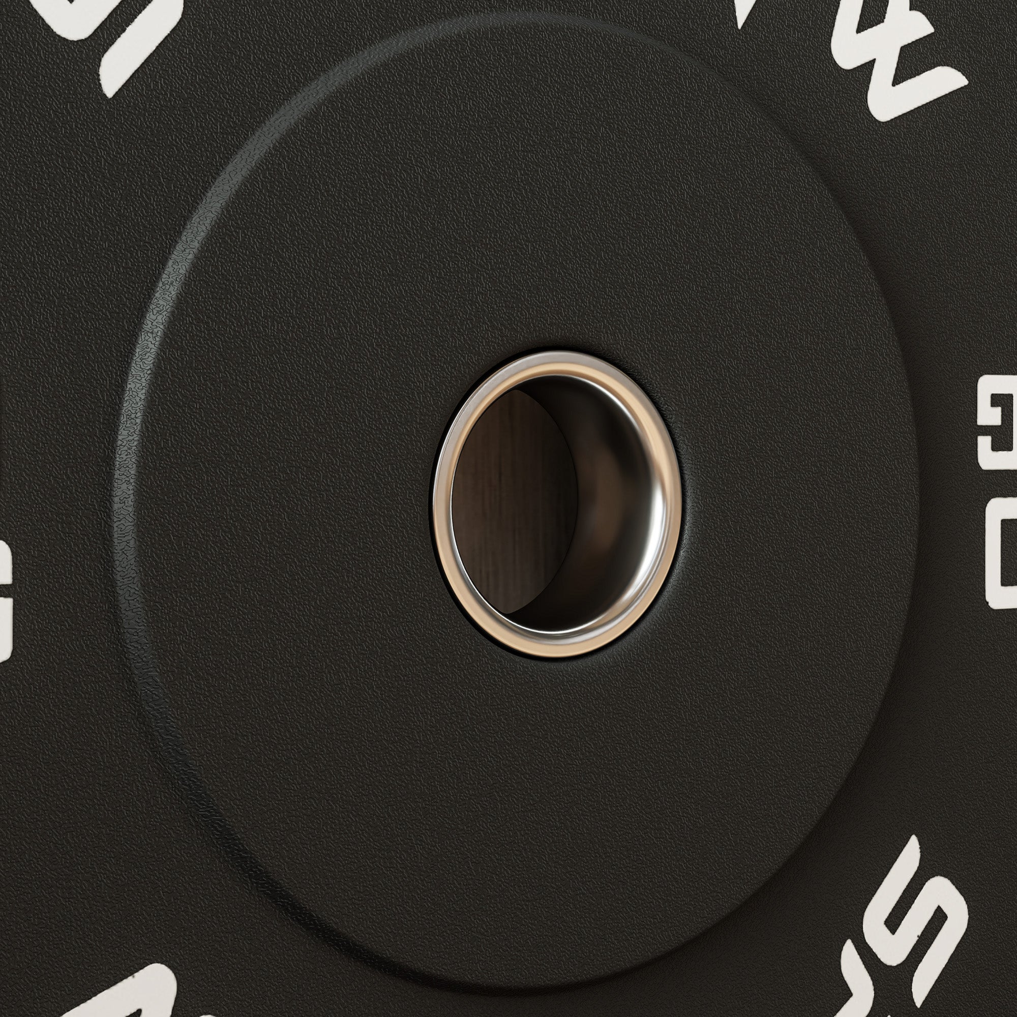Dumbbell Weights, 2 x 10 kg, for 5 cm Barbell, Black - Image 8