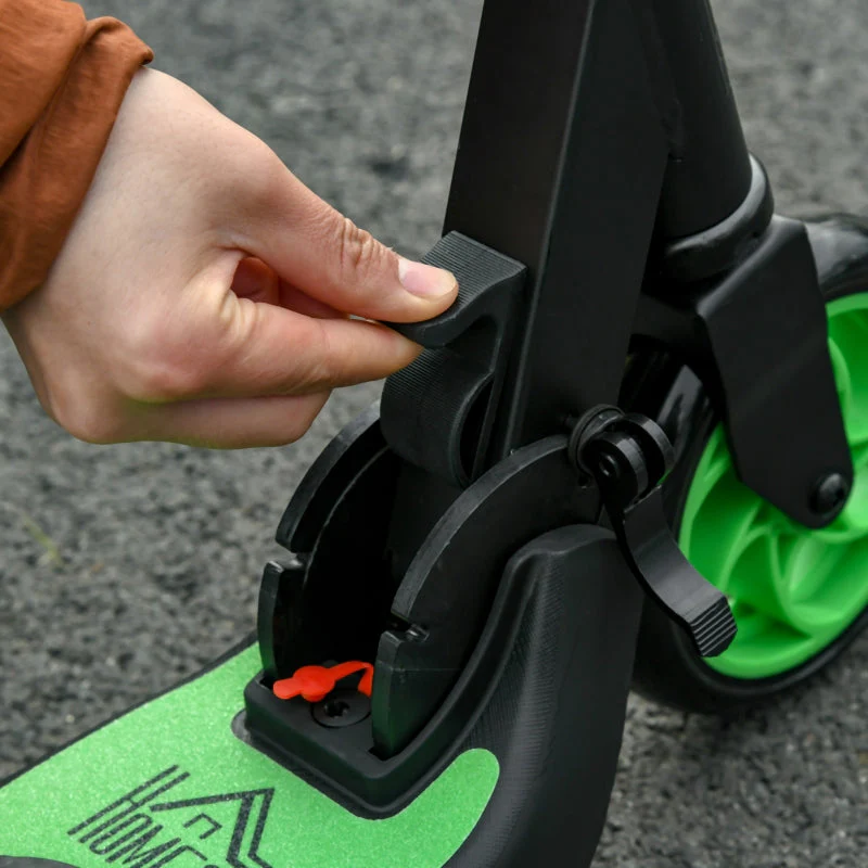 E-Scooter Electric Scooter with 120W Motor and 6 km Range, Green+Black - Image 8