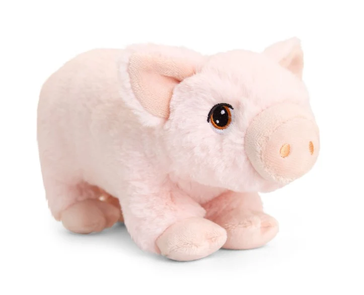 Eco Plush Pig 18cm