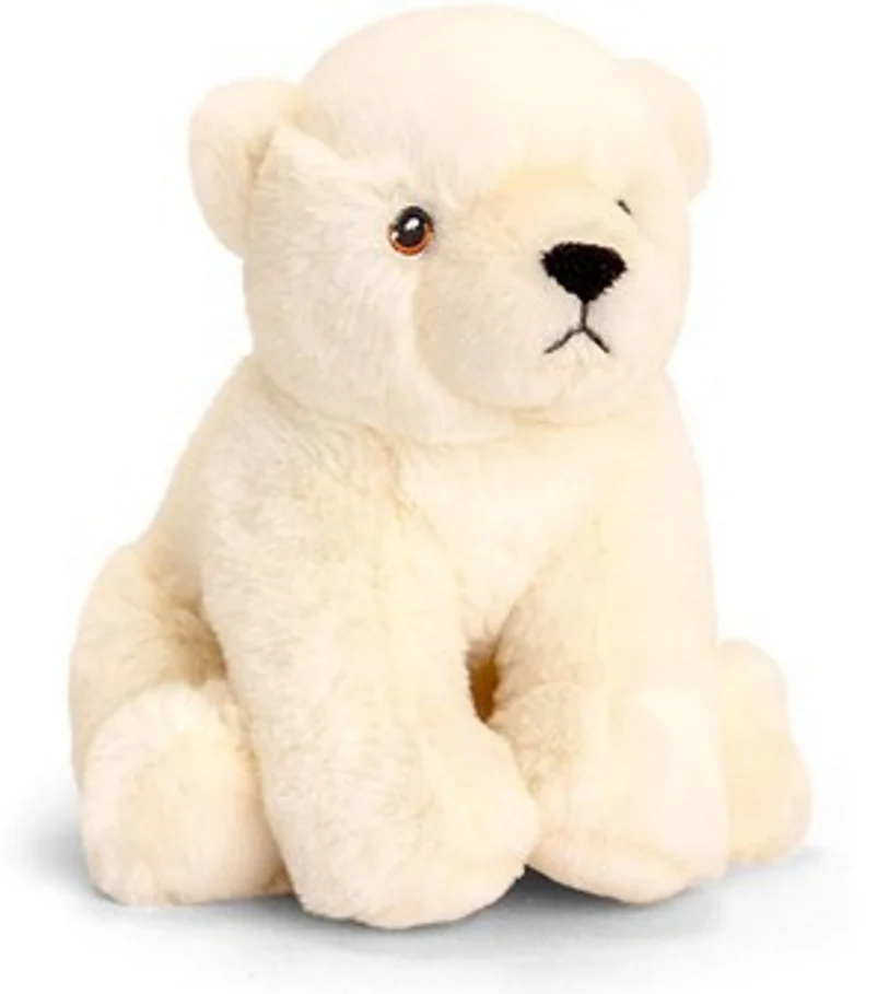Eco Plush Polar Bear 18cm