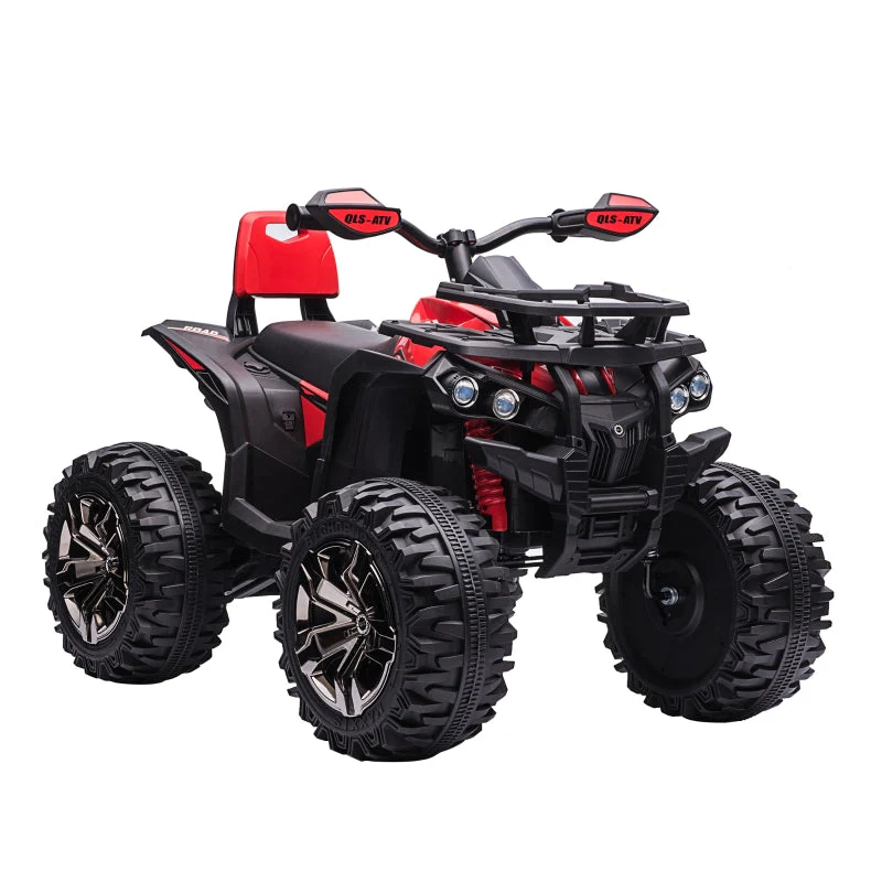 Electric Children's Quad Bike with LED Headlights and Music Player, 3-8 km/h, 3-5 Years Old - Image 2