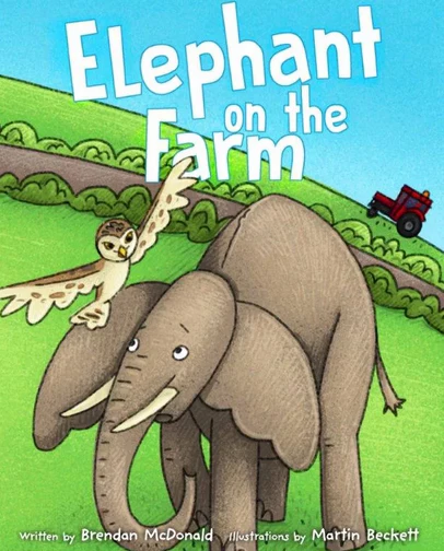 Elephant on The Farm