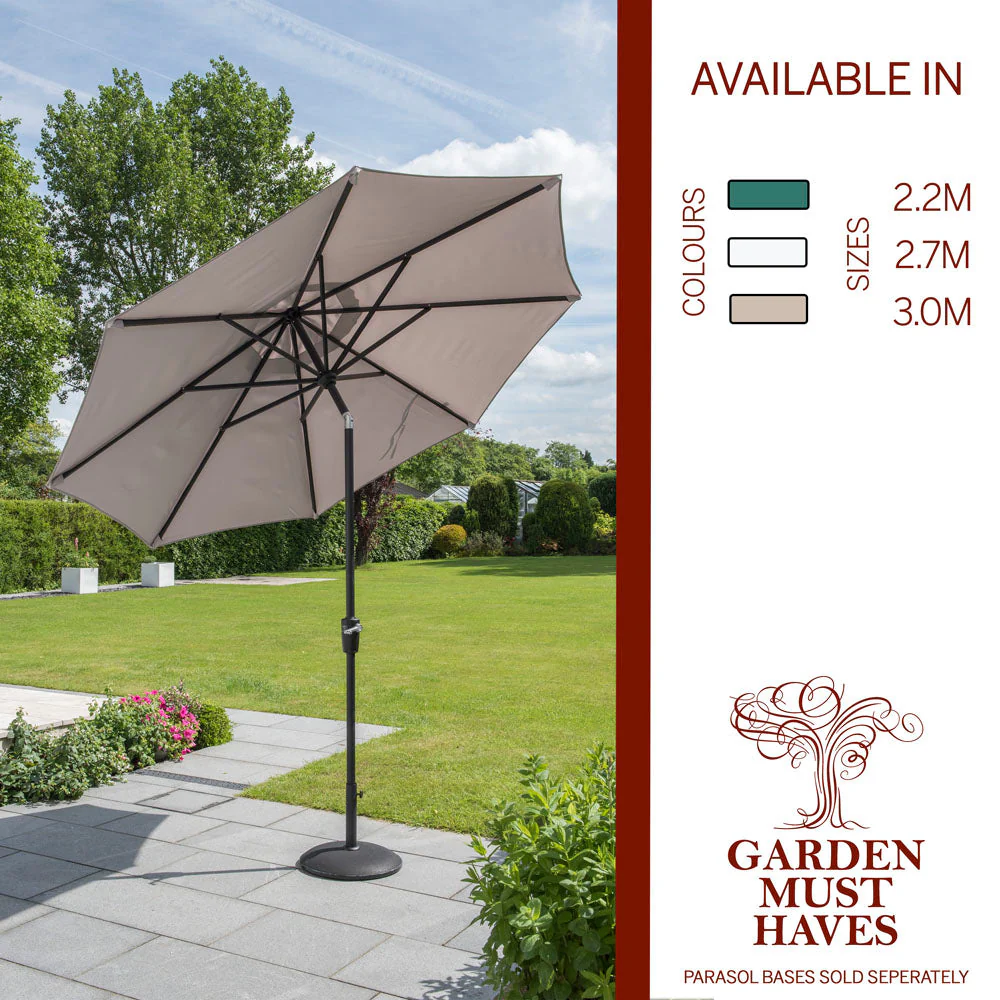 Elizabeth - 3m Green Parasol - Image 4