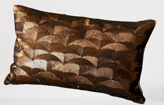 Enchanting Gold Pillow Cover - 50x30cm