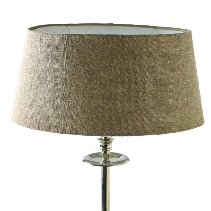 Fabulous Oval Lampshade flax 23.5x33
