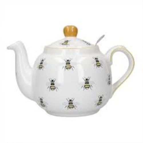 Farmhouse 4 Cup Teapot - Bee