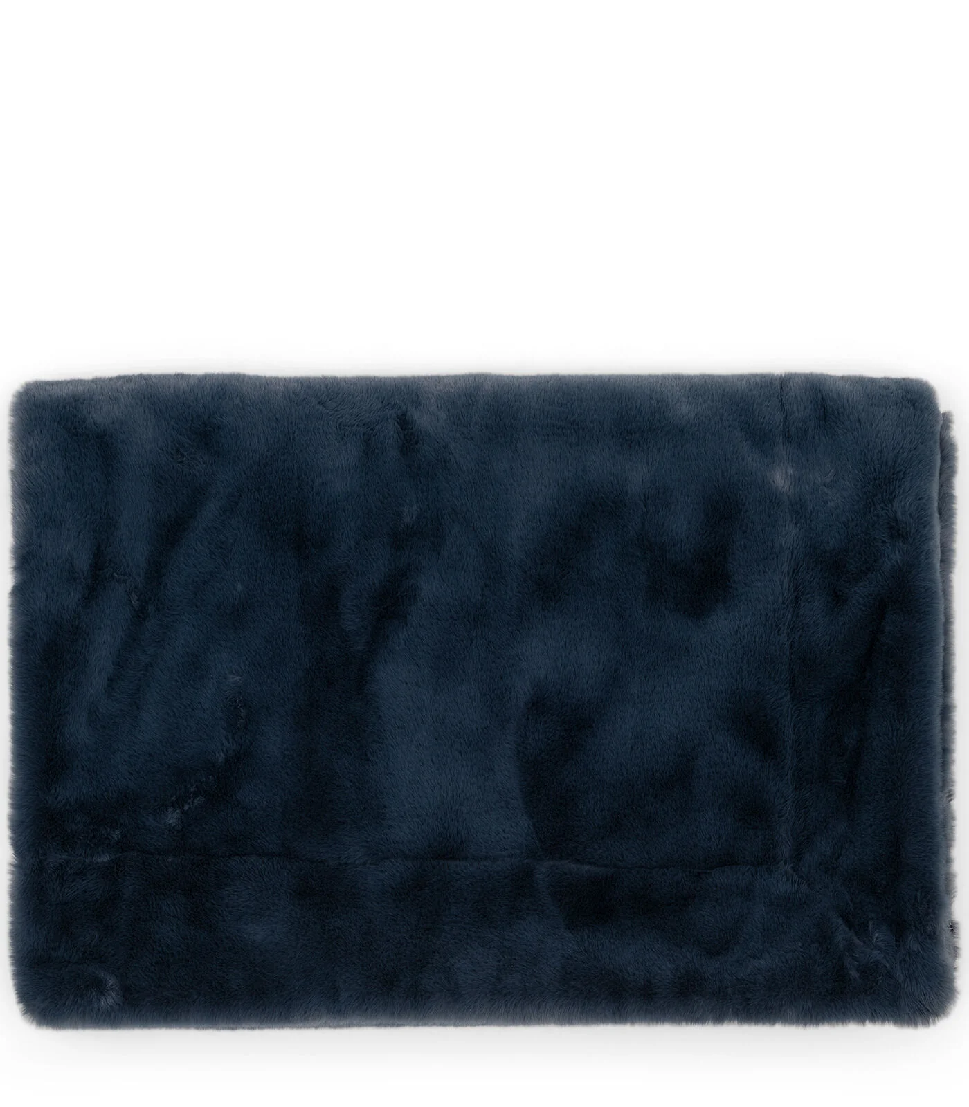 Faux Fur Throw petrol 170x130
