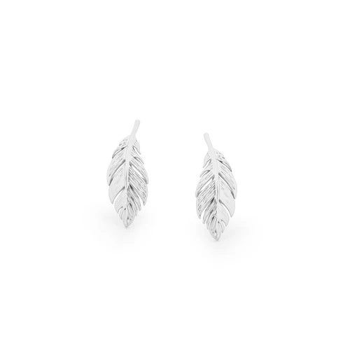Feather Mini Stud Earrings