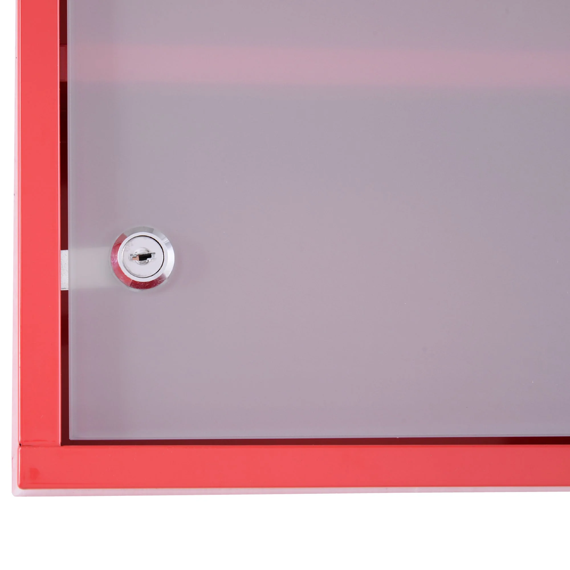 First Aid Cabinet, Locking Storage for Home/Office, Stainless Steel Model 3 - Image 7