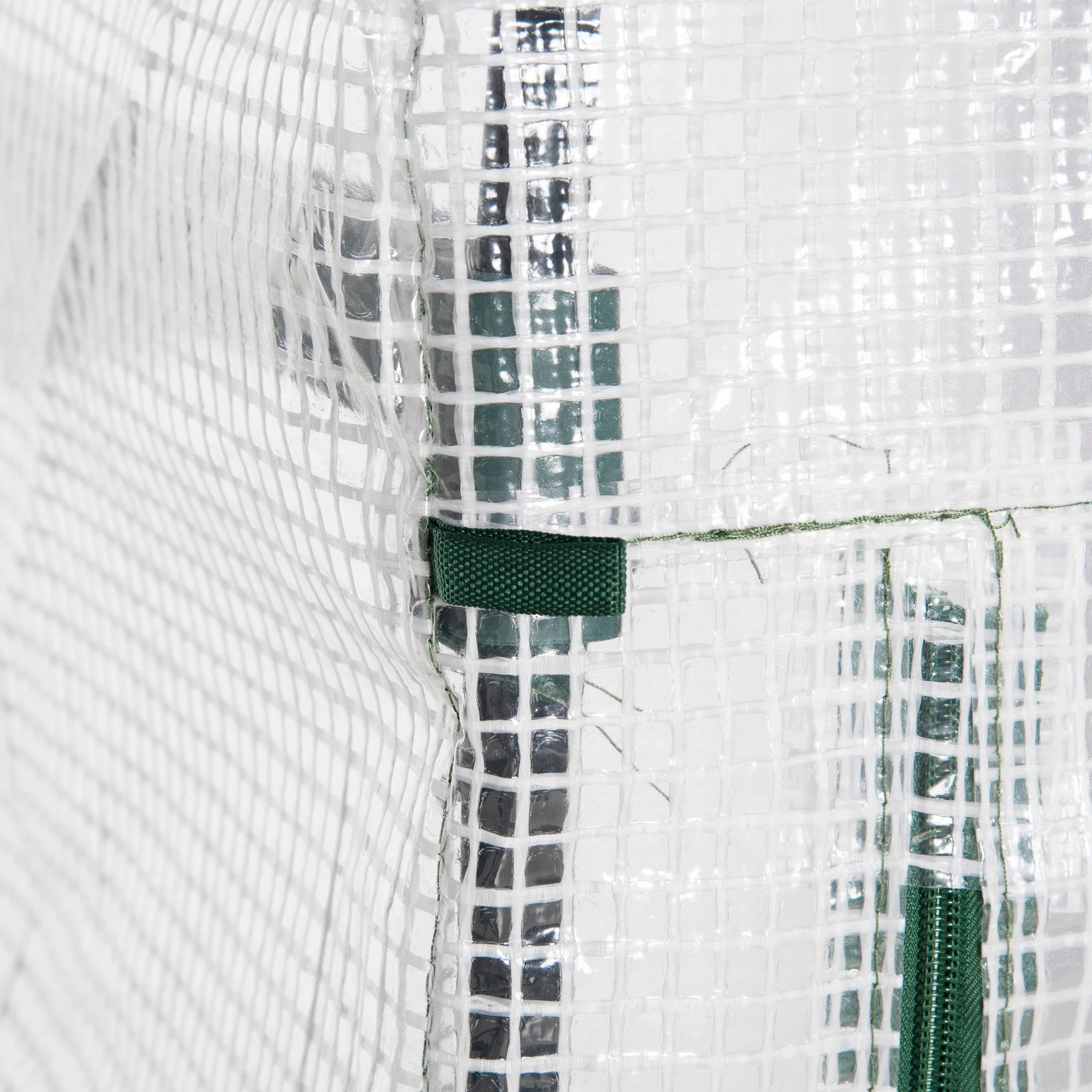 Foil Greenhouse, 4 Shelves, Tomato House, White - Image 7