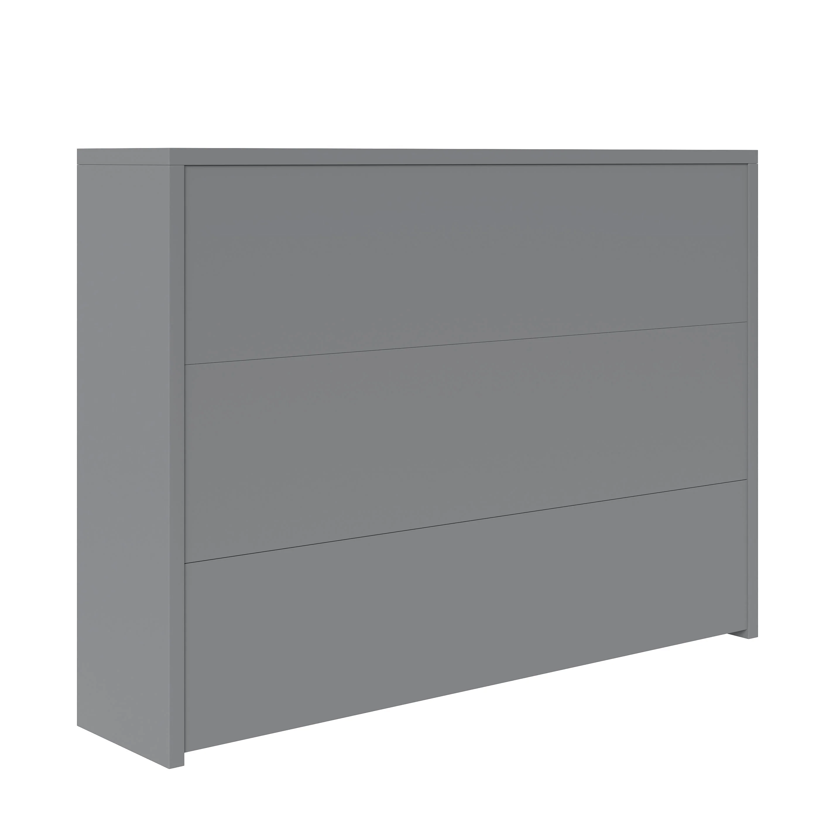 Foldable Desk, 2-in-1 Sideboard & Workstation with Wireless Charger, Wheels & Anti-Tip - Image 6
