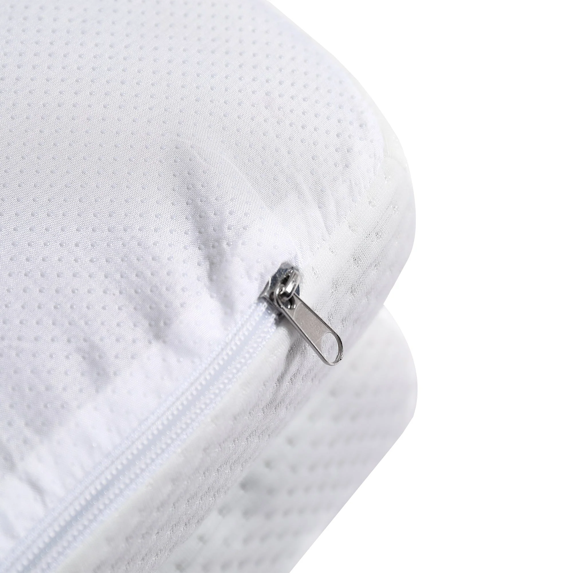 Foldable mattress, ergonomic breathable durable, white - Image 12