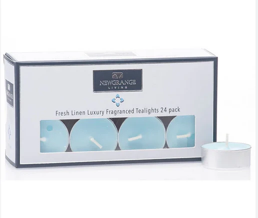 Fresh Linen Tealights 24 Pack