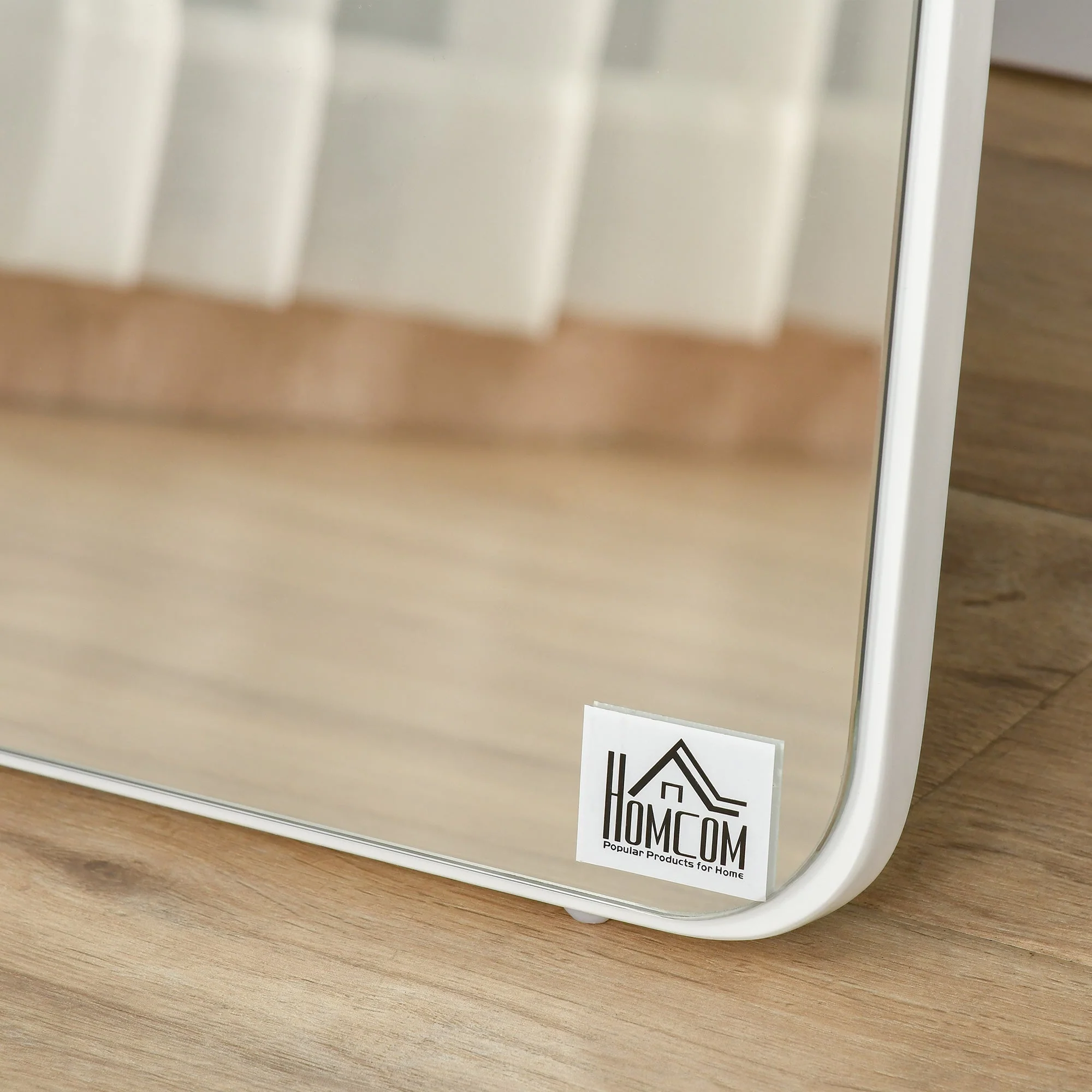 Full-length Mirror Standing Folding Frame Freestanding/Wall-Mounted - Image 8