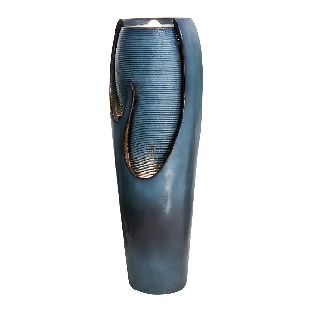 Glass Water Fountain, 98 cm high, for Indoor and Outdoor Decoration - Image 6