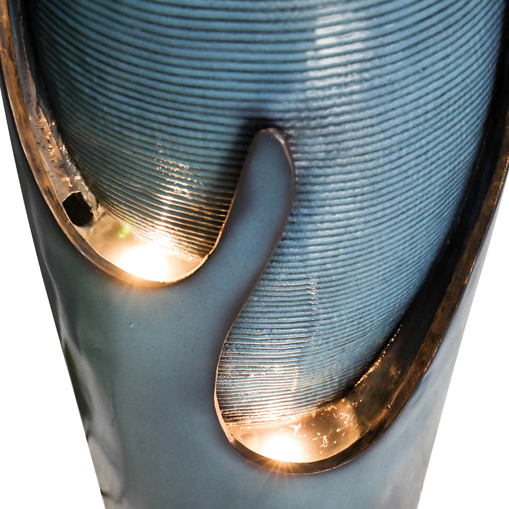 Glass Water Fountain, 98 cm high, for Indoor and Outdoor Decoration - Image 9