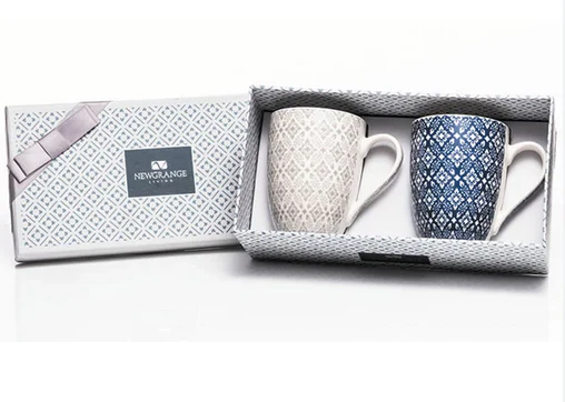 Grace China Mugs Pair