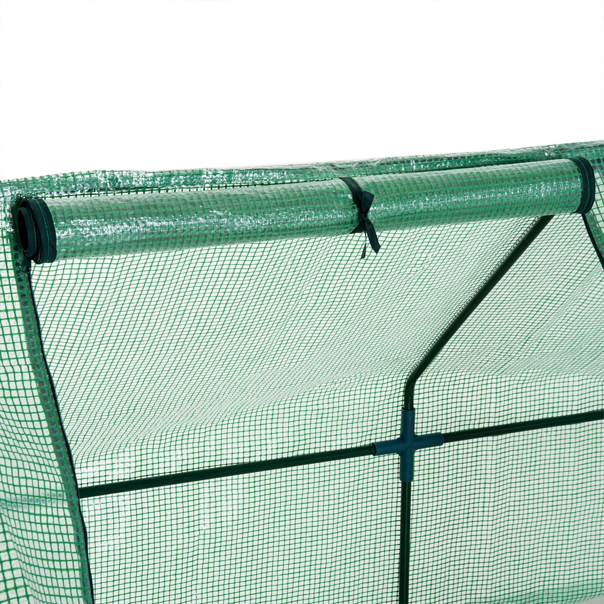 Greenhouse Cold Frame, 270x90x90cm Tomato House for Garden/Balcony, Green - Image 7