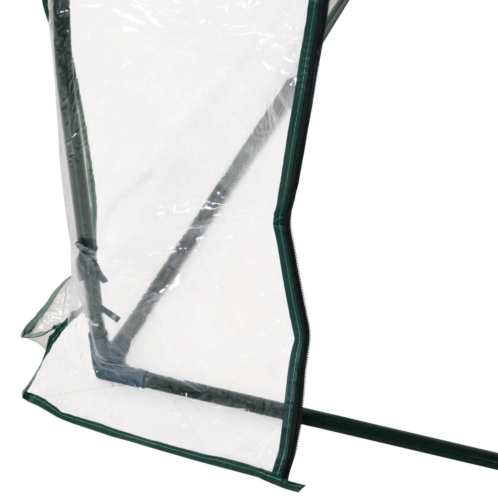 Greenhouse with Door, Cold Frame, Plant Growing, Steel PVC - Image 8