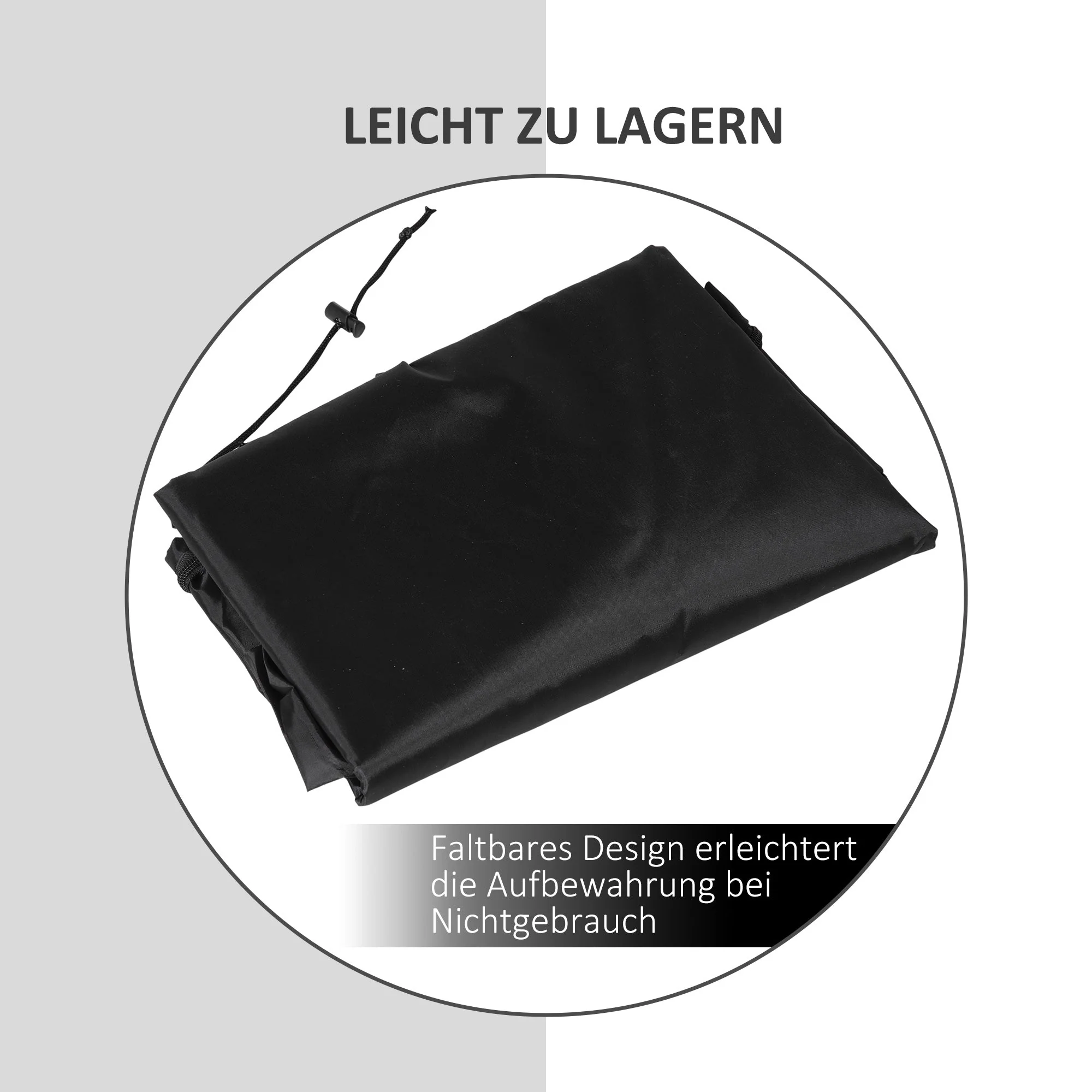 Hanging Chair Cover Waterproof 210D Oxford Ø115 x 190H cm - Image 6
