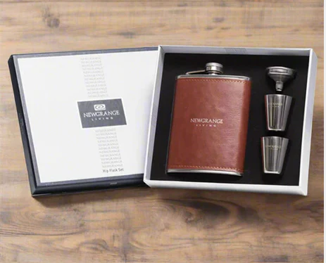 Hip Flask Set - 4 Piece