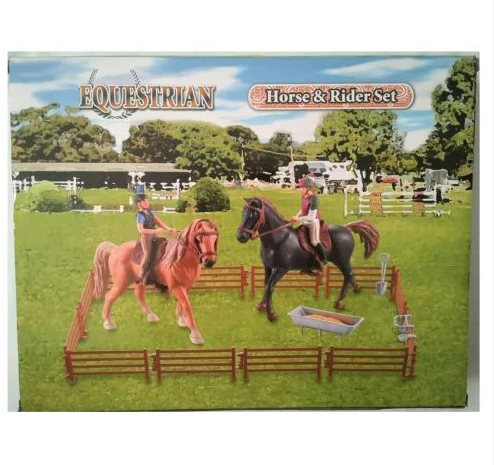 Horse & Rider Playset - 2 Piece